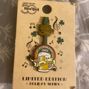 Hard Rock Cafe Limited Edition St Patrick’s Day 2022 pin